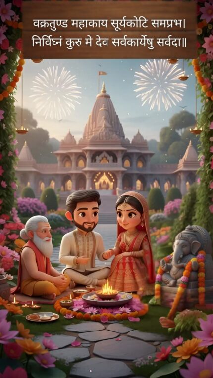 💍 Template C – 3D Wedding Invitation Canva Template